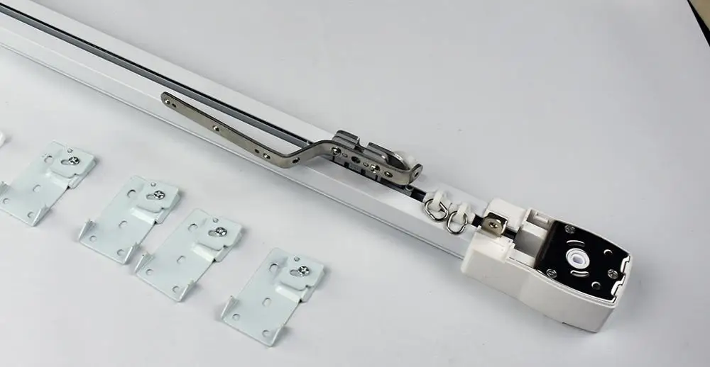 KT82 xiao mi xiao mi Dooya Подсолнух a-ок электрический занавес дорожки немой может быть настроен супер Ganz Электрический для ЕС умный дом - Цвет: KT82 xiao mi