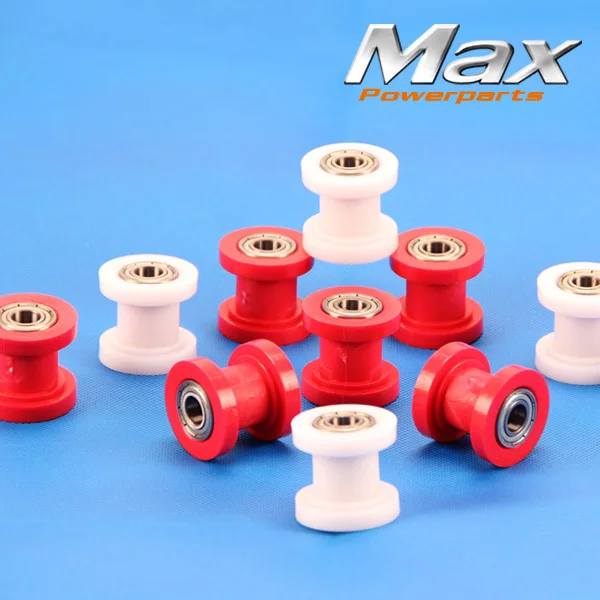 Мотоцикл 8 мм красный цепной натяжитель ролика цепь шкива руководство 125 XR CRF 50 KLX110