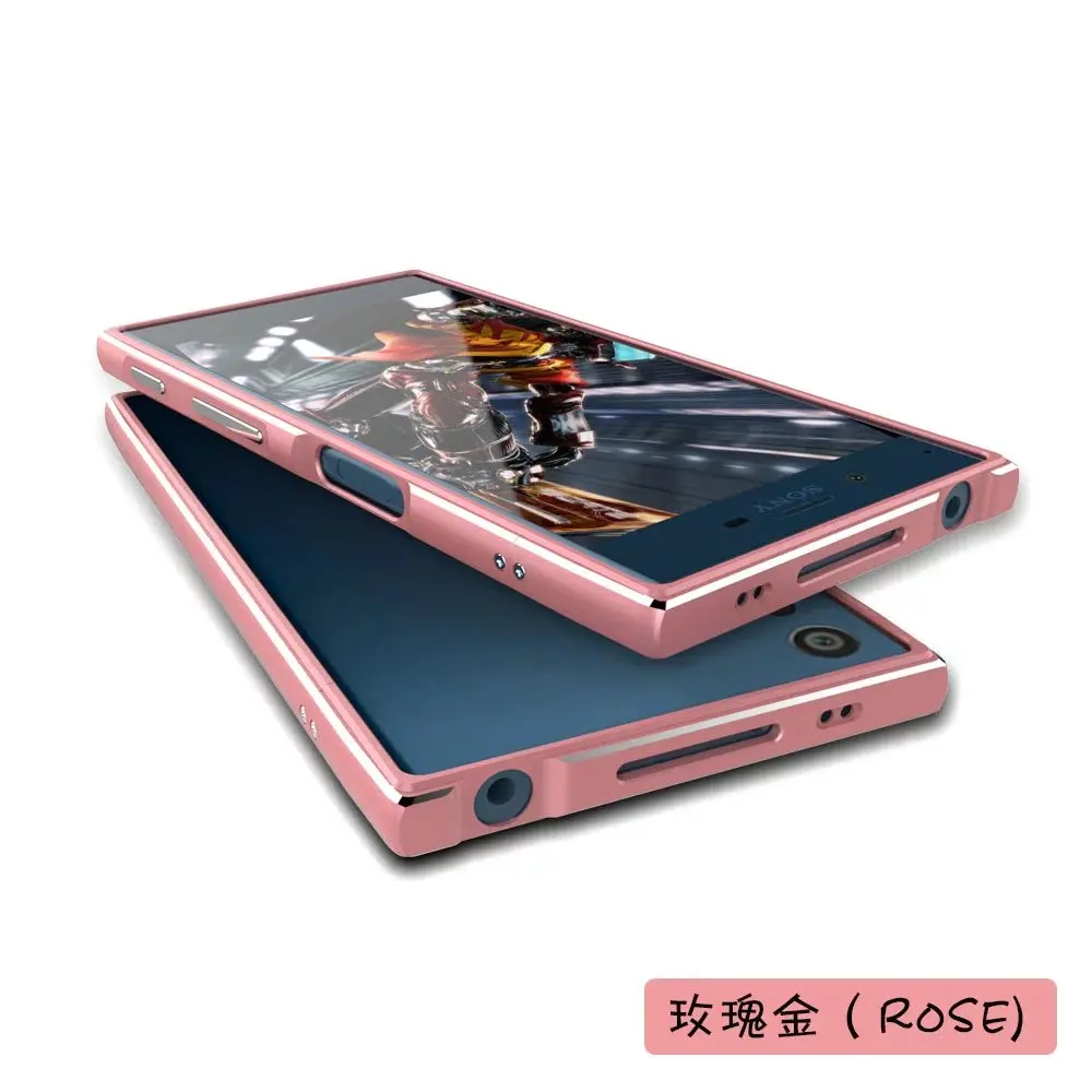 Чехол для Sony XZ Luxury Deluxe Ультратонкий чехол алюминиевый бампер Xperia F8332 5 2 дюйма +