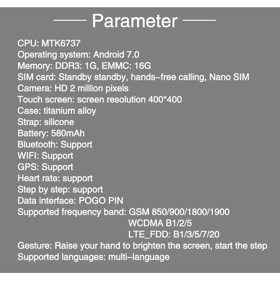 Смарт-часы 4G Android 7,0, 1 Гб+ 16 Гб ОЗУ, wifi, gps, 2 миллиона пикселей, умные часы, пульсометр, Bluetooth 4,0, часы для мужчин и женщин