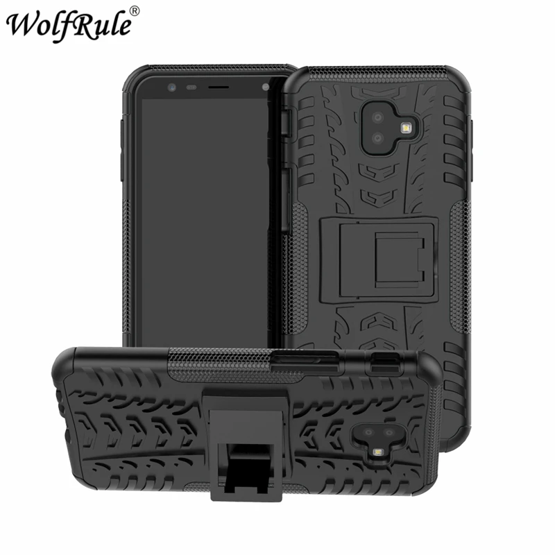 

Phone Case For Samsung Galaxy J6 Plus Case Dual Layer Armor TPU+PC Shell Shockproof Back Cover For Samsung J6 Plus 2018 Case 6.0