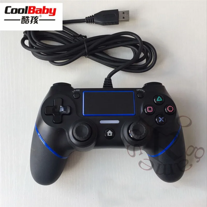USB проводной контроллер для PS4 Playstation для sony геймпады Джойстик Геймпад Controle несколько вибрации для ПК компьютер