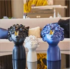 Фигурки из смолы в скандинавском минималистском стиле, милые бабочки, скульптура мальчика, для дома, гостиной, Настольная фигурка, Декор, украшения для кофейного столика