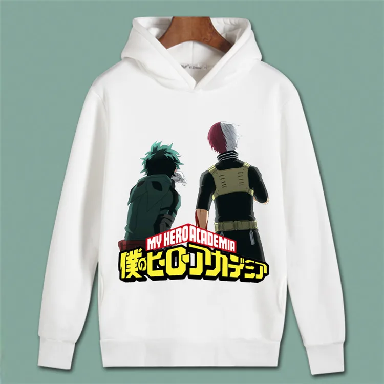 Мой герой академический Косплей Todoroki Shoto пуловер свитшоты Boku no Hero academic Izuku Midoriya