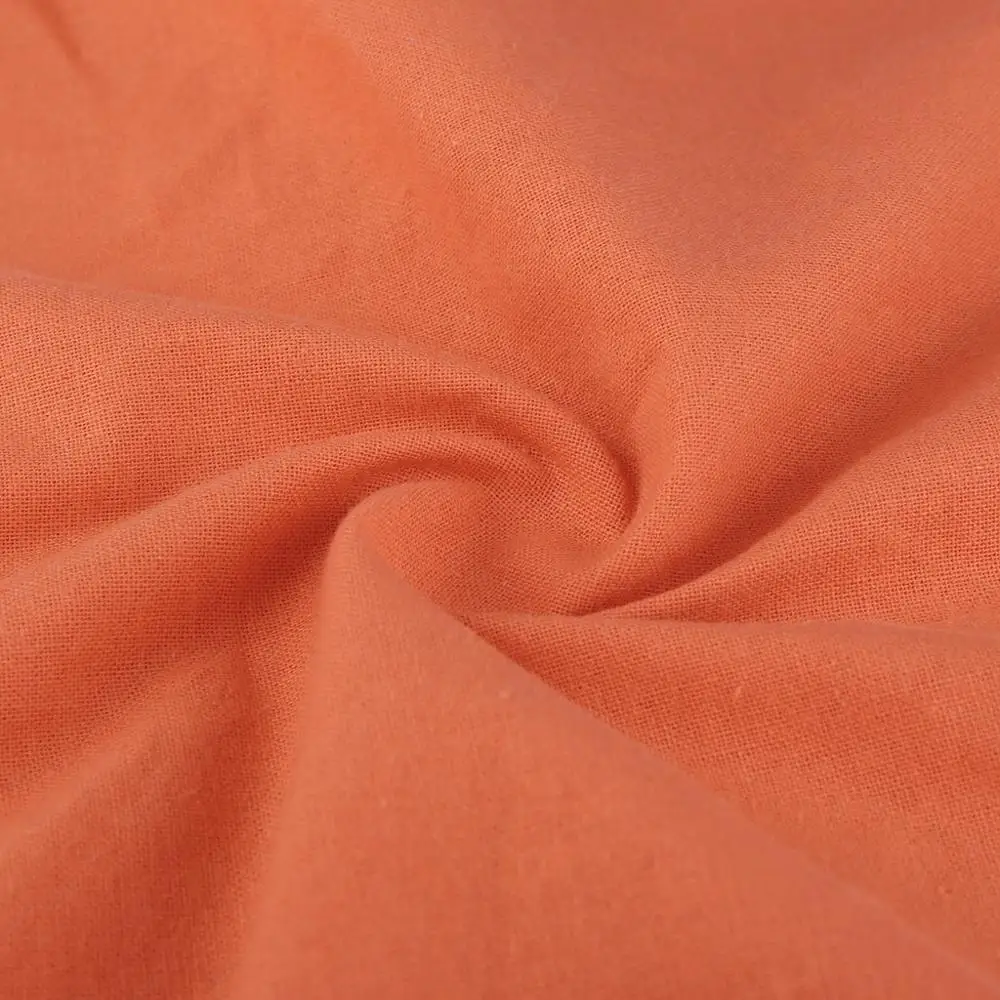 Модное женское летнее однотонное платье без рукавов из хлопка и льна