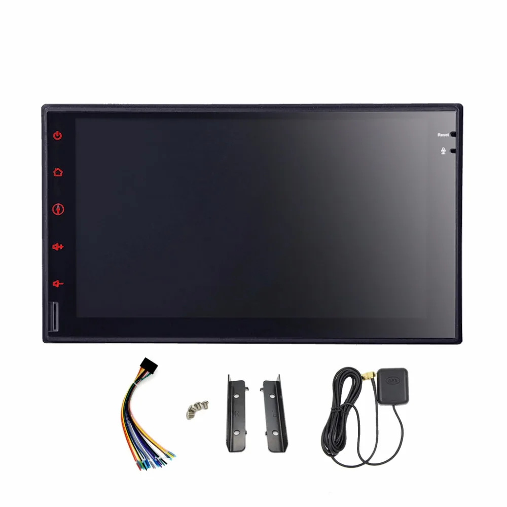 Quad core 2 din android 7.1 автомобильный dvd gps для vw passat b6 golf5 polo jetta Nissan 7inch HD экран wifi поддержка 3G on.