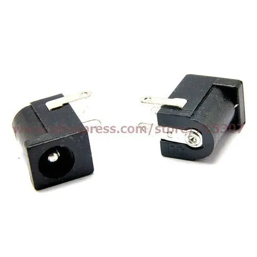 PHISCALE 25 шт. 5 5*2 мм/5 5x2 мм разъем постоянного тока питания DC 005|jack power connector|jack dc connectorjack