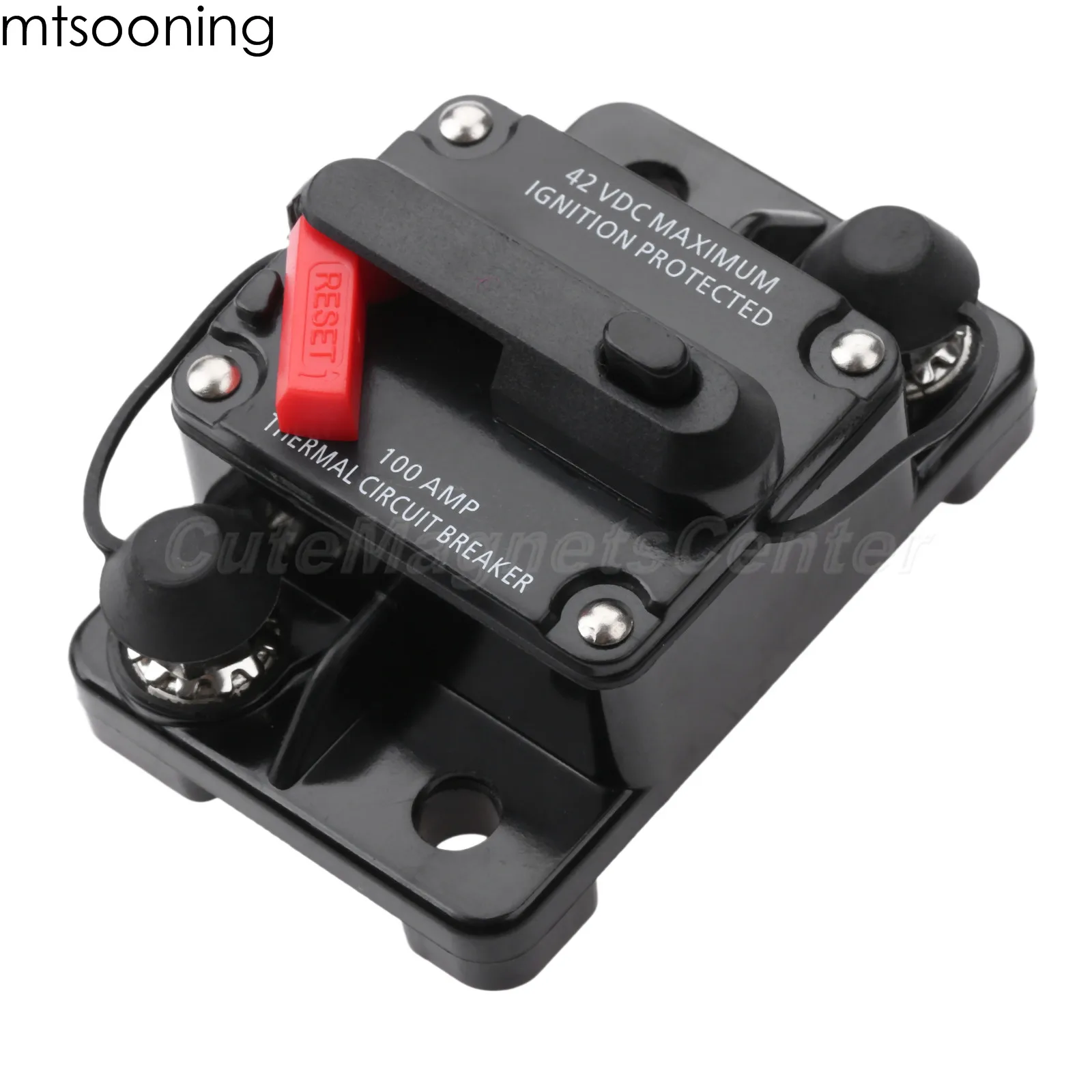 Mtsooning 100A 12V/24V/42V DC автомобильный стерео аудио встроенный сброс выключателя