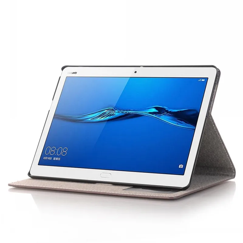 Умный кожаный чехол с крокодиловым узором для Huawei Mediapad T3 10 AGS L09/L03/W09 планшета Honor