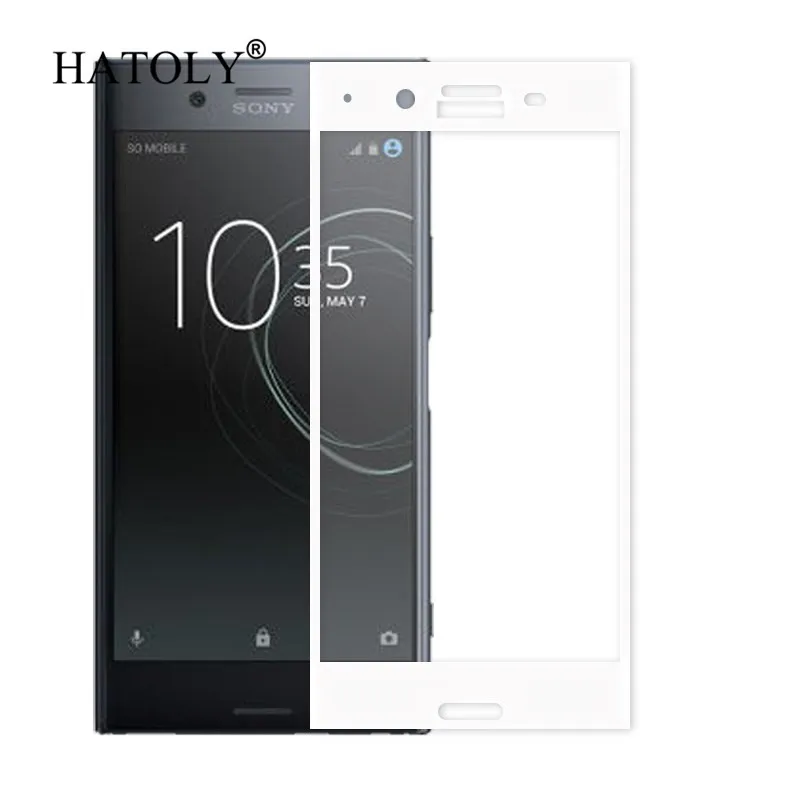 2 шт Полное покрытие экрана протектор стекло для Sony Xperia XZ закаленное F8332 Стекло