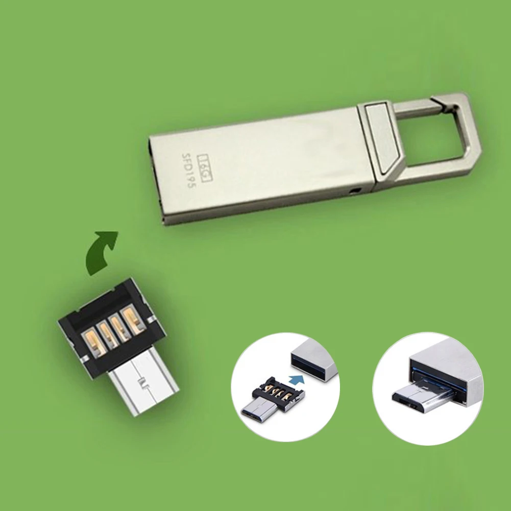Преобразователь USB в Micro адаптер OTG разъем сменный ремонтный модуль для флеш
