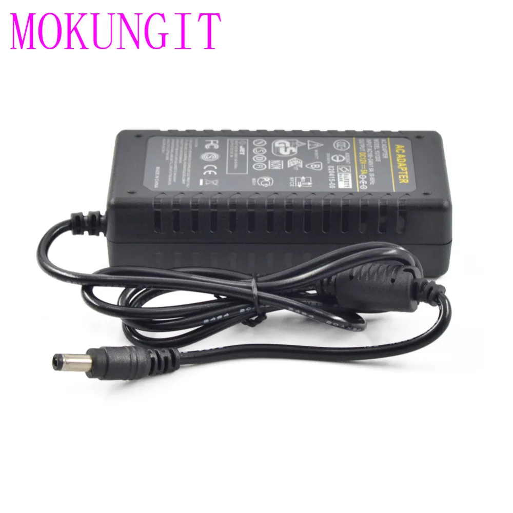 DC 12V 5A 60W светодиодный трансформатор питания AC100 ~ 240V US UK EU AU адаптер