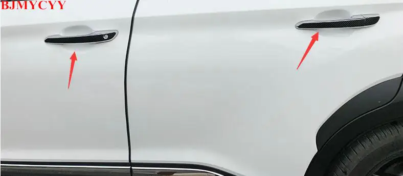 BJMYCYY Стайлинг автомобиля ручка двери декоративные наклейки для Hyundai Kona Encino 2018