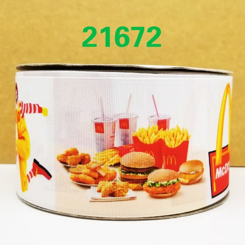 50 двор мультфильм печатных grosgrain ленты 21717