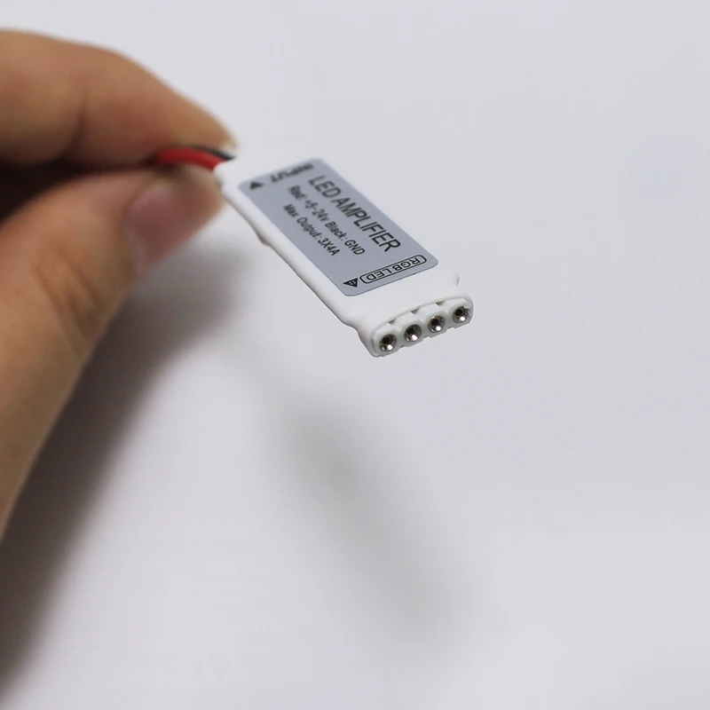 DC5 24V ультра тонкий мини портативный RGB Светодиодные полосы света усилитель
