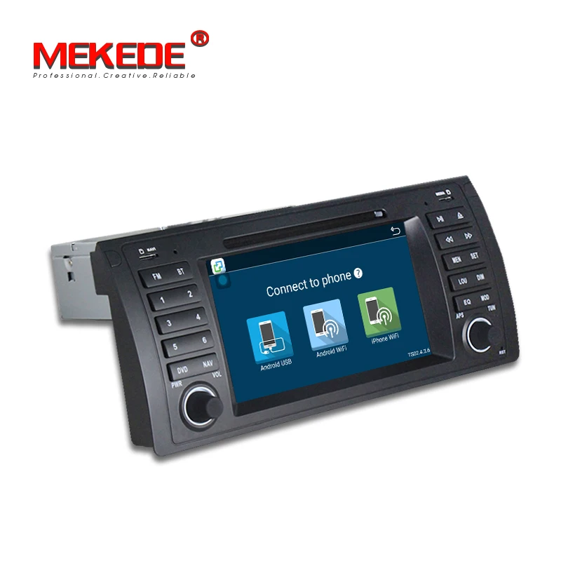 Android 7 1 2G ram автомобильный Радио стерео dvd плеер для BMW E39 X5 E53 с экраном 1024x600 16G rom BT wifi