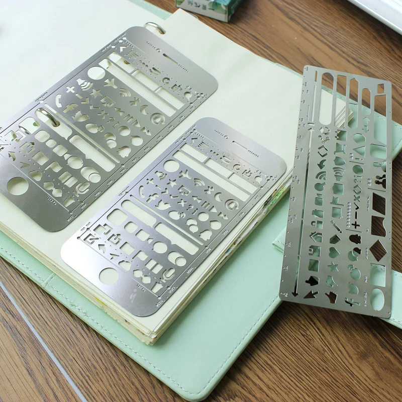 Креативный телефон 6/6s Plus веб UI вырезные трафареты для рисования металлическая