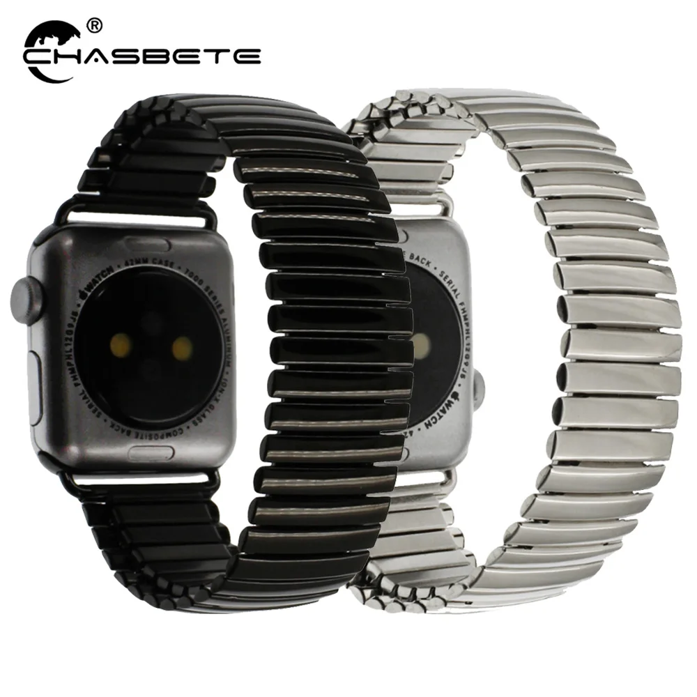 IWatch Apple Watch 38 мм 42 мм/Sport/Edittion Strap Series 4/3/2/1 браслет из нержавеющей стали для наручных