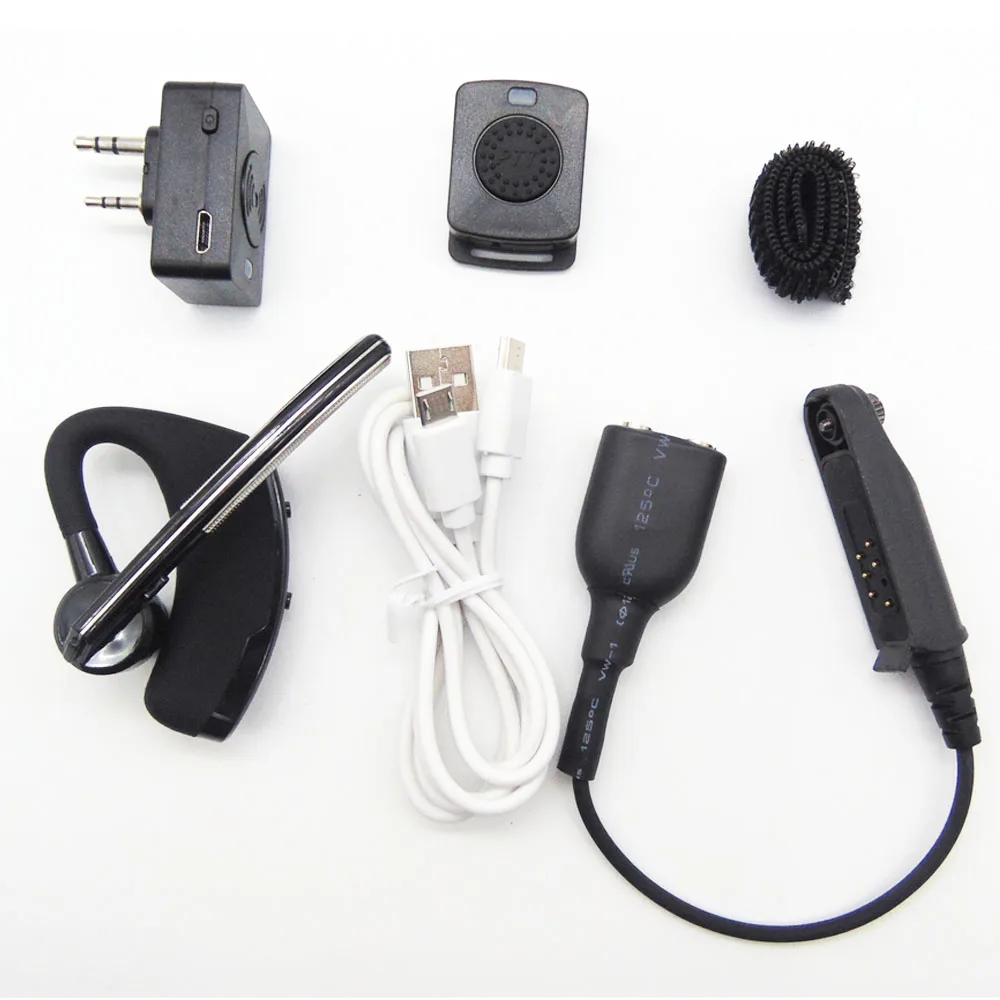 K-Head Bluetooth Беспроводной КАПСЮЛЬ PTT Mic гарнитура с кабелем адаптера для BaoFeng BF-9700 A-58 UV-XR UV-9R радио аксессуары
