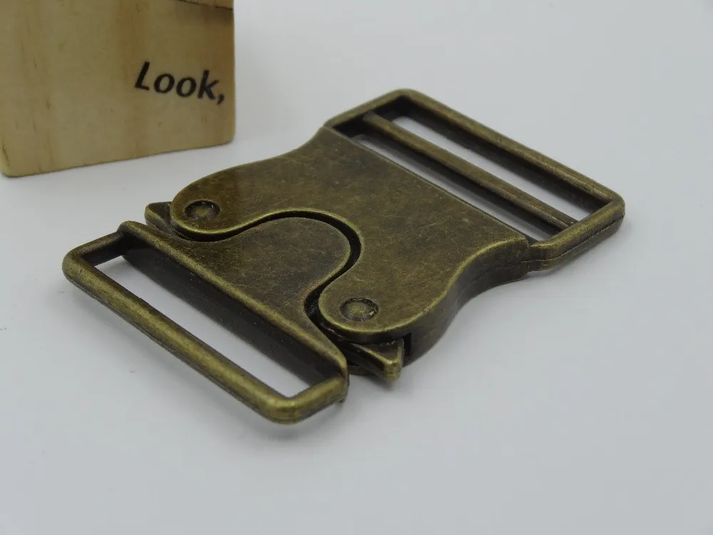 5 шт./лот металлические пряжки для 38 мм тканевых книговых сумок чемоданов детских