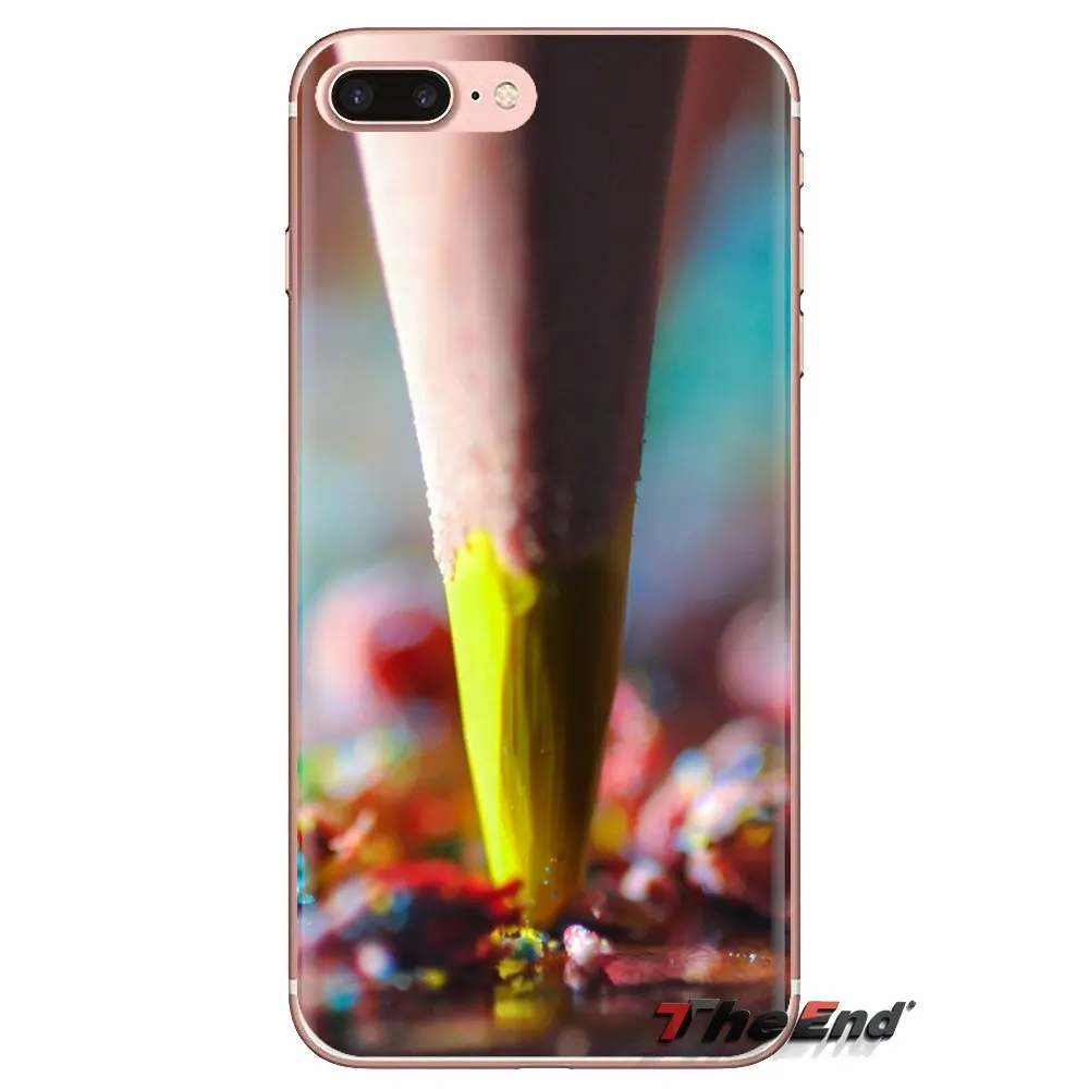 Макрокарандаш для Xiaomi Mi3 Samsung A10 A30 A40 A50 A60 A70 Galaxy S2 Note 2 Grand Core Prime мягкие прозрачные
