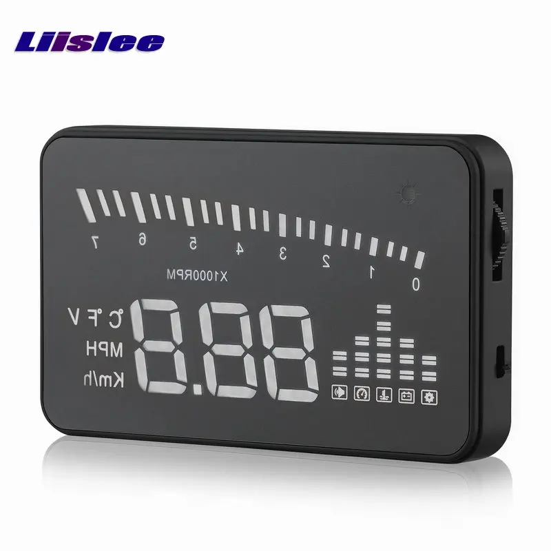 Фото Автомобильный HUD проекционный дисплей для Mazda 3/6 Atenza/Axela CX-5/CX-7 2010 ~ 2025 OBD проектор на лобовом стекле для безопасного вождения №3