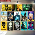 Винтажная металлическая жестяная вывеска Breaking Bad, декоративная пластина для паба, бара, казино, клуба, хайзенберга, наклейки на стену, N279
