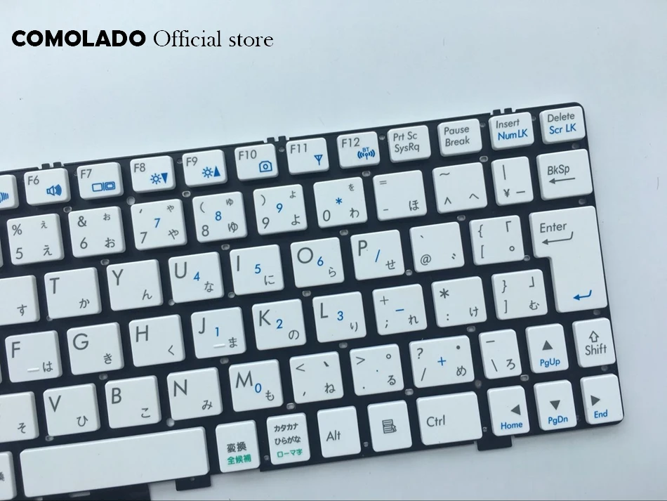 JP Japan keyboard for CLEVO M1110 M11X M1100 M1110Q M1111 W110ER M1115 white laptop Layout | Компьютеры и офис