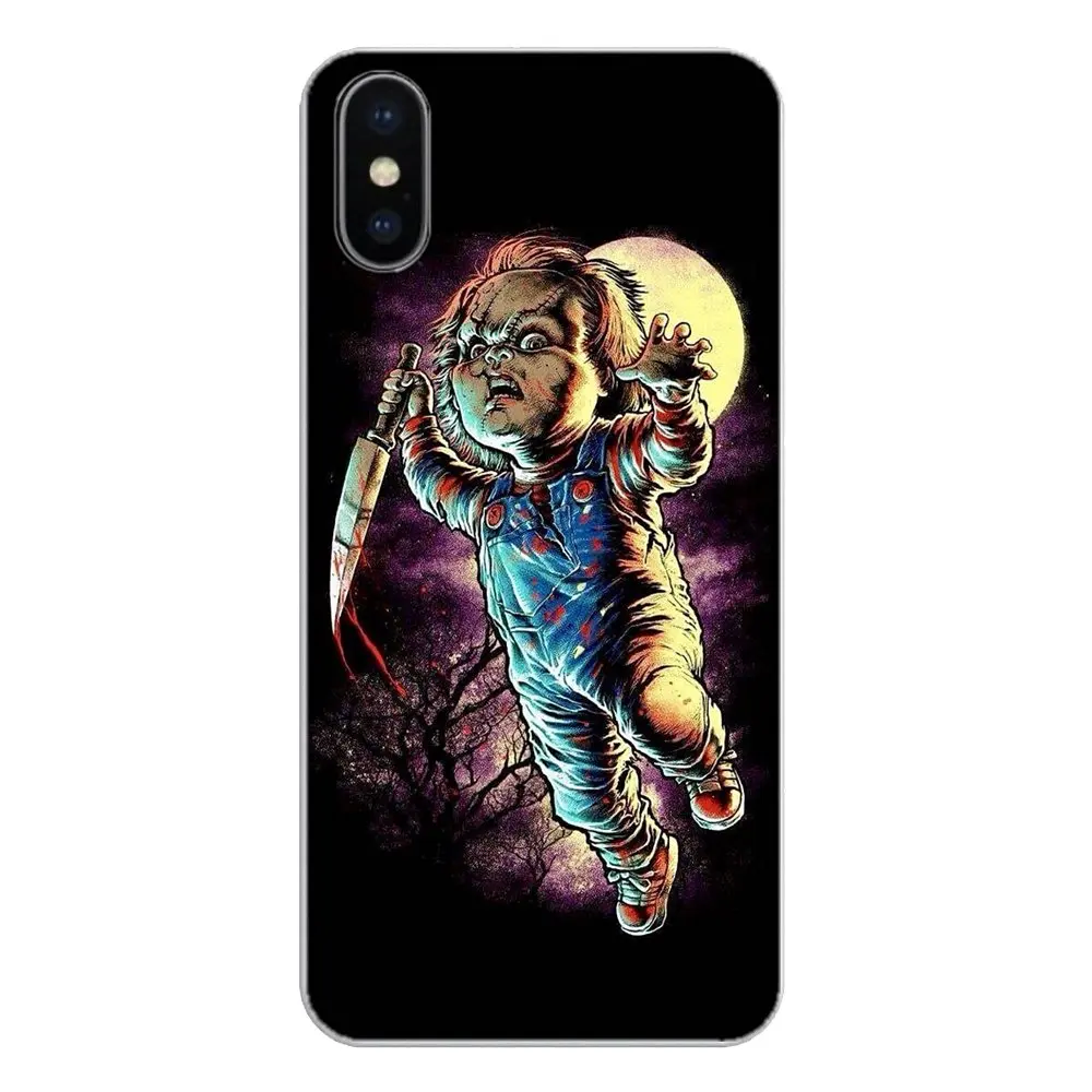 Soft Skin Case For iPhone XS Max XR X 4 4S 5 5S 5C SE 6 6S 7 8 Plus Samsung Galaxy J1 J3 J5 J7 A3 A5 Charles Lee Ray Chucky Doll |