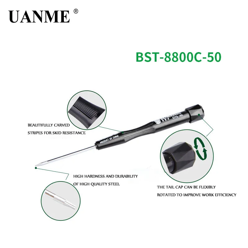 UANME Прецизионная отвертка P2 P5 1 5 Pentalobe Y 2 Tri Wing PH00 PH000 T3 T4 T5 T6 для Macbook Air Pro инструменты