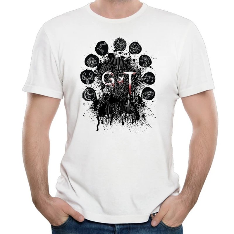 Игра престолов Валар моргулис футболка Для мужчин женщин хлопковая Футболка