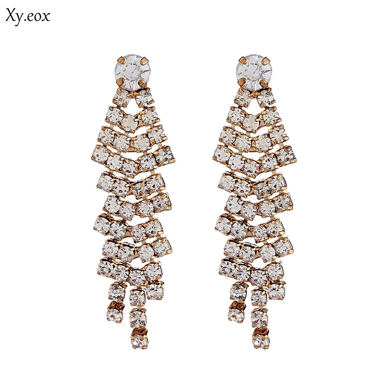 Сверхдлинные серьги-подвески в итальянском стиле с серебряной цепочкой - купить