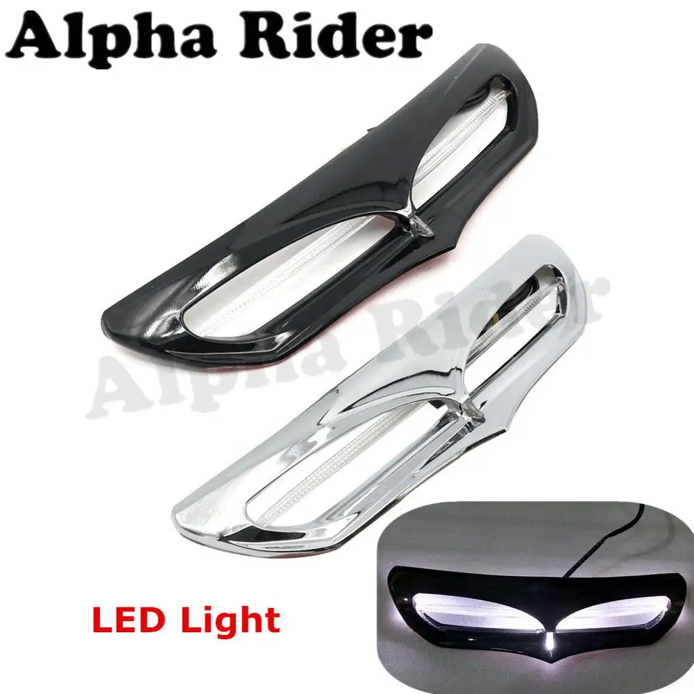 Обтекатель Accent Trim w/светодиодный свет для Harley Touring Electra Glide