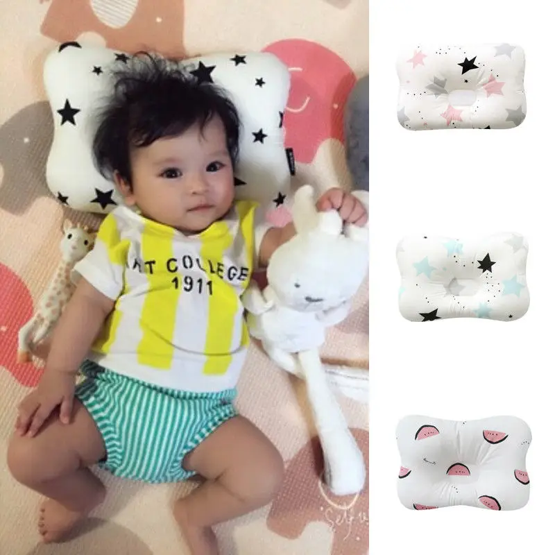 

Baby Pillows Infant Newborn Sleep Positioner Support Pillow Cushion Prevent Flat Head
