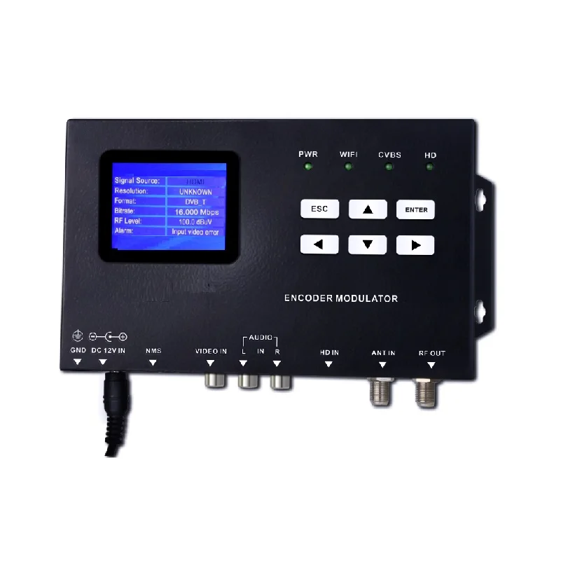 

Китайский Высококачественный компактный мини-модулятор HDMI в ISDB-T и DVB-T модулятор для Бразилии/Чили