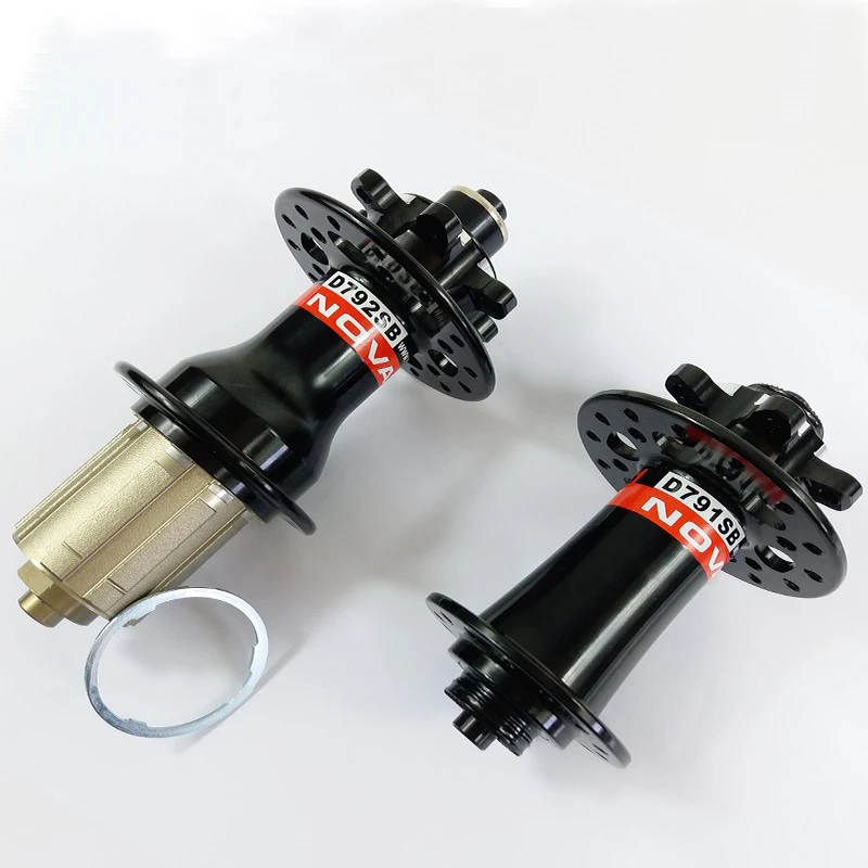 Горный велосипед NOVATEC D791SB D792SB J hook втулки горного велосипеда Thru Axle Front 100*15 мм QR Rear 135