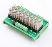 8 way normally open contact power relay module g2r 1 relay disc rt m08an 24v with fuse