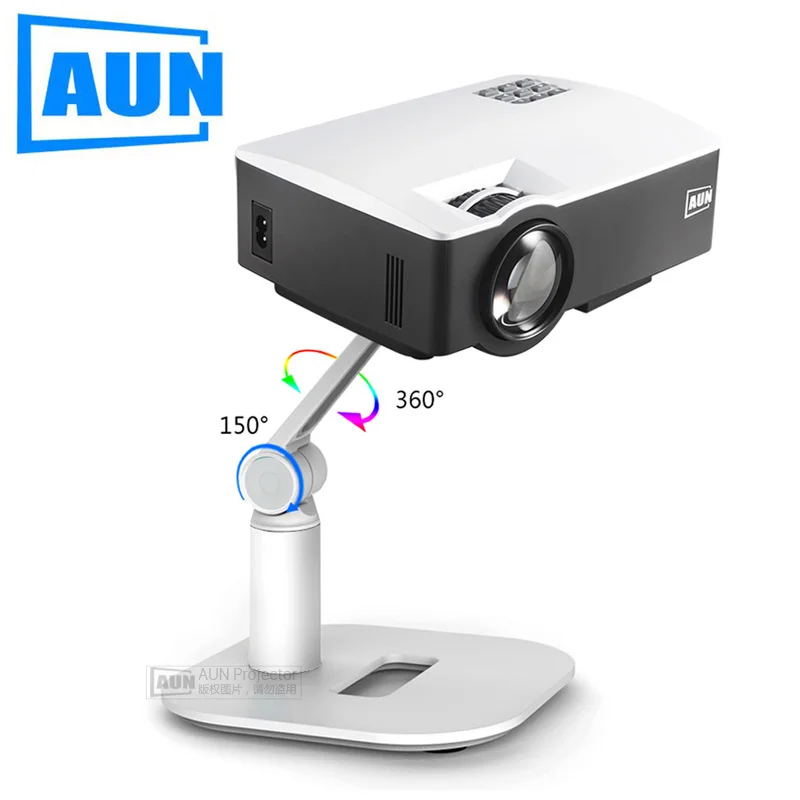 AUN Projector Bracket Adjustable Holder. Support Projection onto the wall or Ceiling. Stand SDJ3Y | Электроника