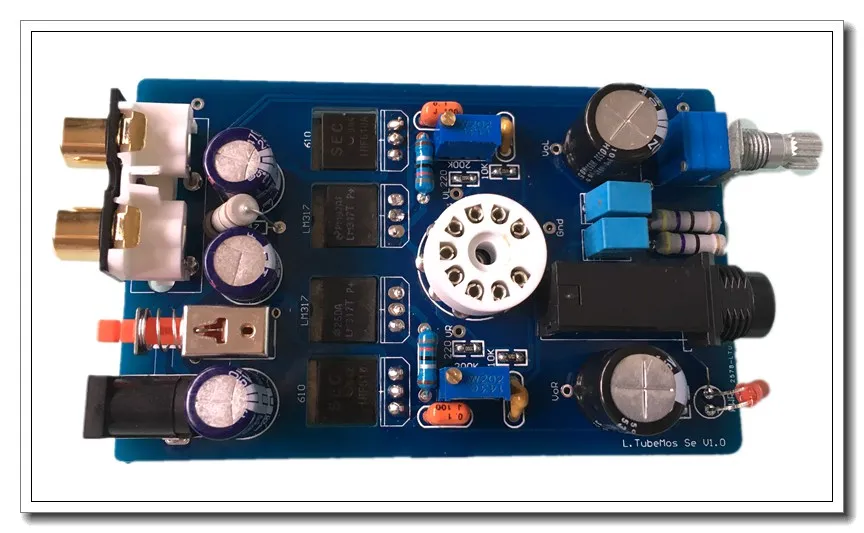 Готовый L TubeMos Se Pure Class A HiFi 6N2 ламповый усилитель черный|Усилители мощности| |