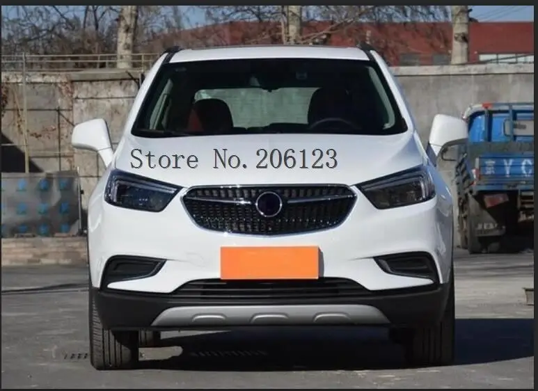 Хром передний верхний бампер капот решетка радиатора подходит для Buick Encore- 1 шт. с логотипом