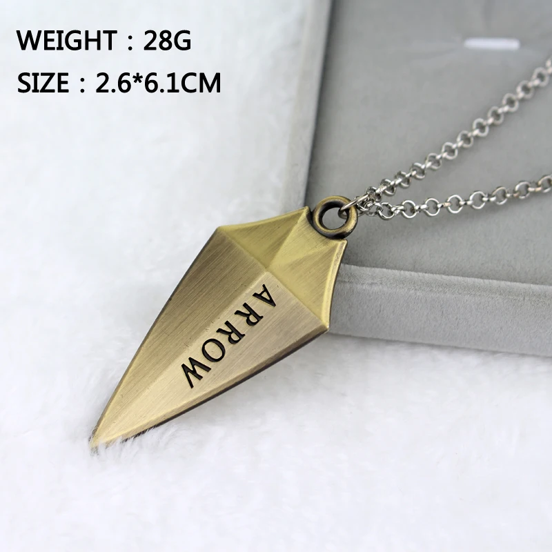 Ожерелье с кулоном в виде стрелы для мужчин и женщин подвеска со стрелой колье|arrow