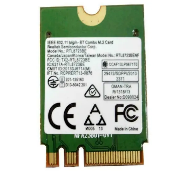 Беспроводной адаптер для Dell KJTH7 DW1801 Inspiron 20 15 14 11 BT 4 0 combo M.2 WIFI WLAN | Компьютеры и офис