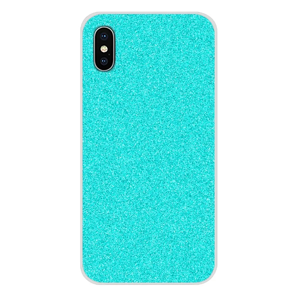Мягкие прозрачные чехлы для Xiaomi Redmi Note 6A MI8 Pro S2 A2 Lite Se MIx 1 Max 2 3 Oneplus 6T Teal Blue Glitter Art |
