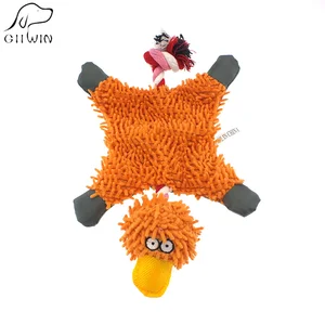 Жевательные игрушки для собак, кошек, игрушки для домашних питомцев из однотонного плюша; Сезон Зима; На утином пуху чистка зубов игрушки игры Животных Жевать Игрушка для маленьких больших товары для домашних собак XX0002