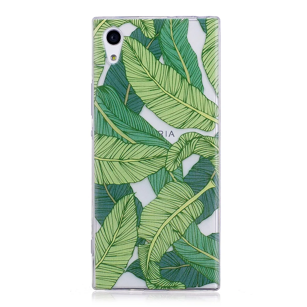 Fitted Case for Sony Xperia XA1 XA 1 Dual TPU Silicone Cover mobile Phone G3116 G 3112 G3121 painted Capa |