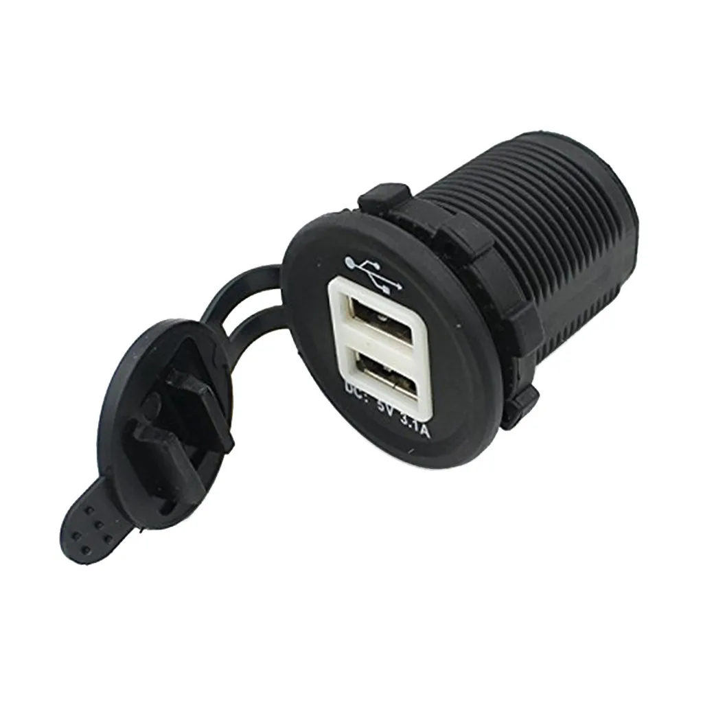 Зарядное устройство CARPRIE для автомобиля водонепроницаемый usb-адаптер зарядки 12-24