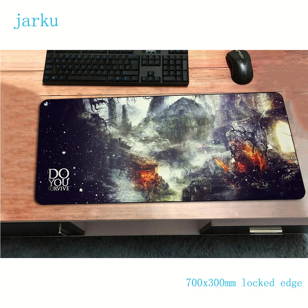Коврик для мыши dark souls 700x300x2 мм игровой коврик аниме лучший продавец офисный