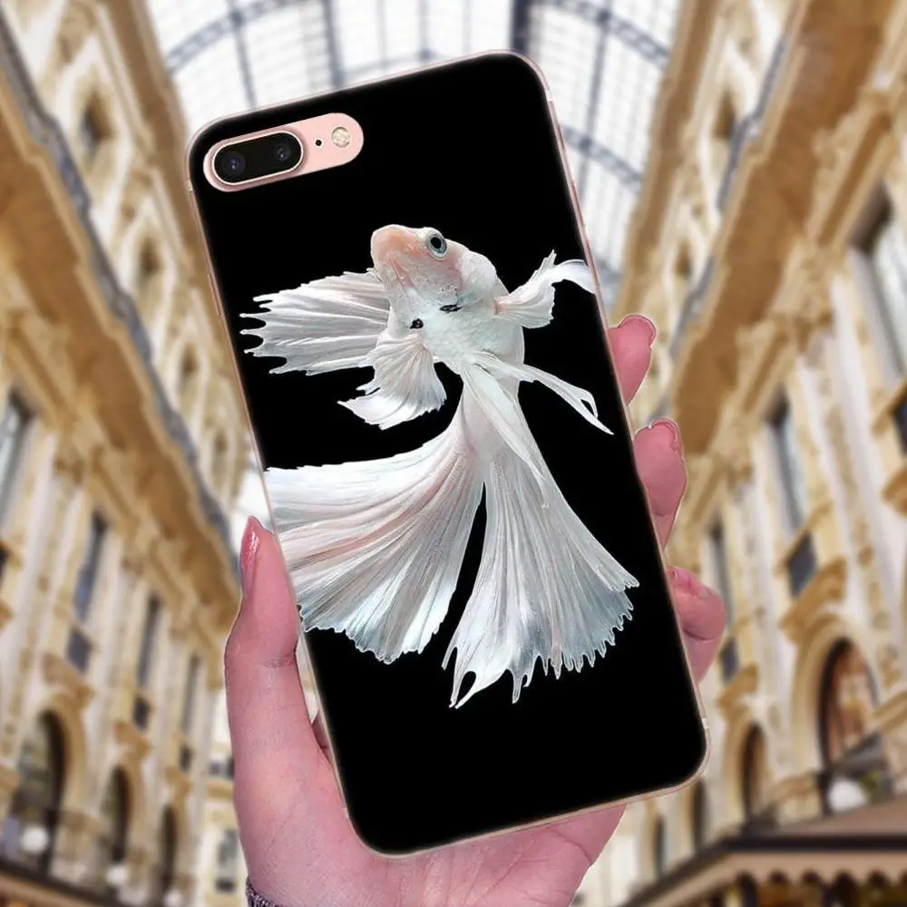 Цветной мягкий чехол Betta Fish для Huawei P8 P9 P10 P20 P30 Mate 7 8 9 10 20 Lite Plus Pro 2017 | Мобильные