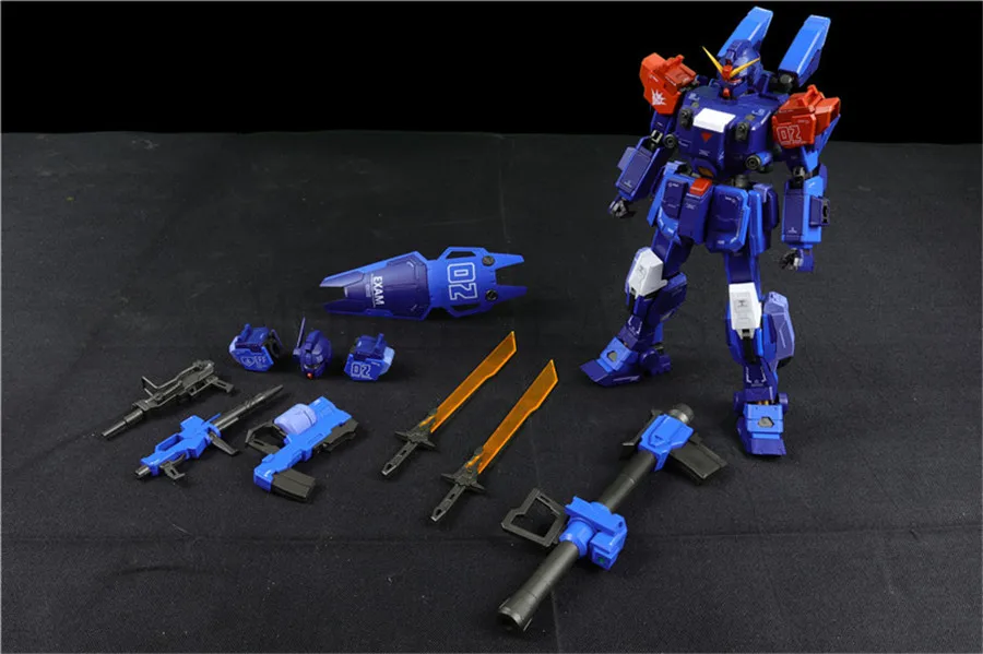 Фигурки героев в наличии FUNHOBBY MB GUNDAM Blue Destiny Unit NO.2 со светодиодсветильник кой и