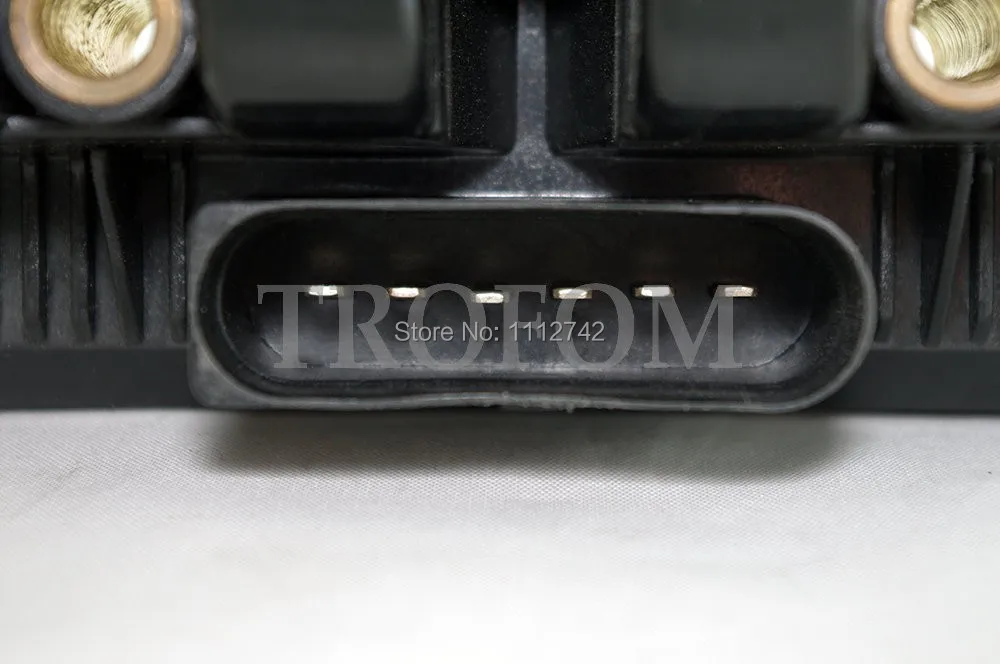 Авто Катушка зажигания для VW Jetta Golf Beetle BORA NEW BEETLE CADDY TOURAN SKODA OCTAVIA 2.0L L4 06A905097